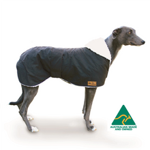 Load image into Gallery viewer, Grey Hound Waterproof dog coat - collar design