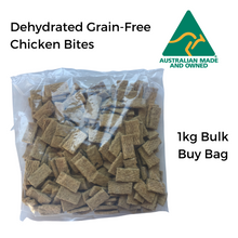 Load image into Gallery viewer, 1 kg Bulk Buy Pack of Dehydrated Grain free chicken bites