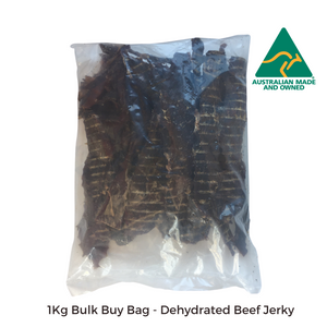 Packet of 1kg Bulk Beef Jerky