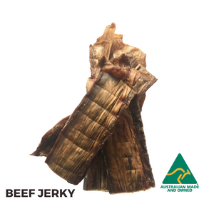Give a treat of Beef Jerky to your Best Mate Dog 
