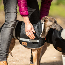 Load image into Gallery viewer, Waterproof Dog Coat / Italian Greyhound, Whippet &amp; Lurcher Designs / Warm Sherpa Fleece Lining