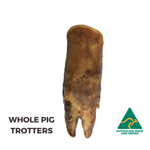 10 whole pig trotters and it's main ingredient is pork