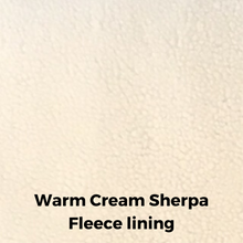 Load image into Gallery viewer, Warm Cream Sherpa Fleece Lining material for waterproof Dog coat