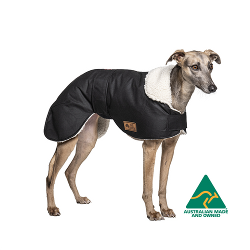 Waterproof Dog Coat / Italian Greyhound, Whippet & Lurcher Designs / Warm Sherpa Fleece Lining