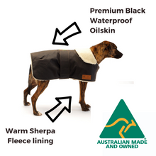 Load image into Gallery viewer, Waterproof Dog Coat  / Collar Design / Warm Sherpa Fleece Lining