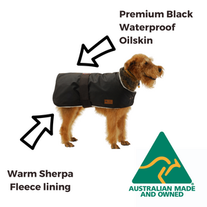 Custom Made - Waterproof Dog Coat - Regular Design