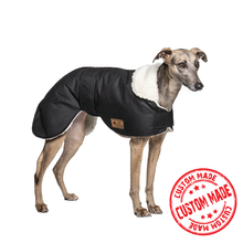 Load image into Gallery viewer, Whippet -Waterproof dog coat - custom collar